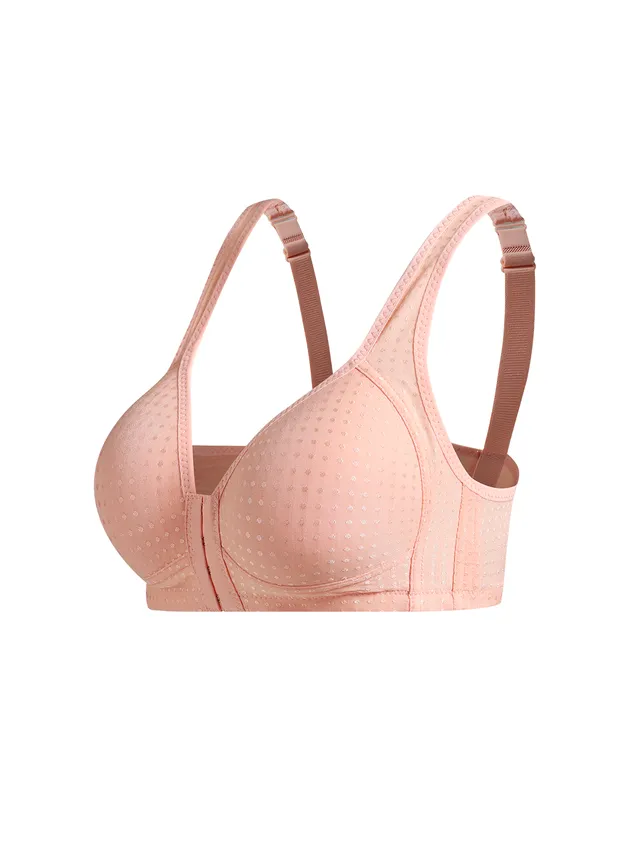 Push Up Front Fastening Wireless Bra