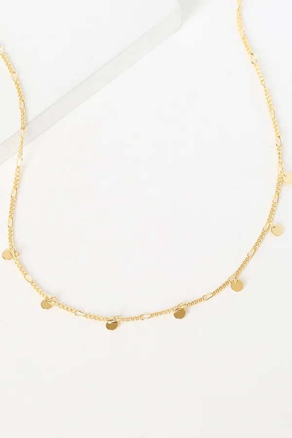 Classic Minimalist Exquisite Gold Thin Chain