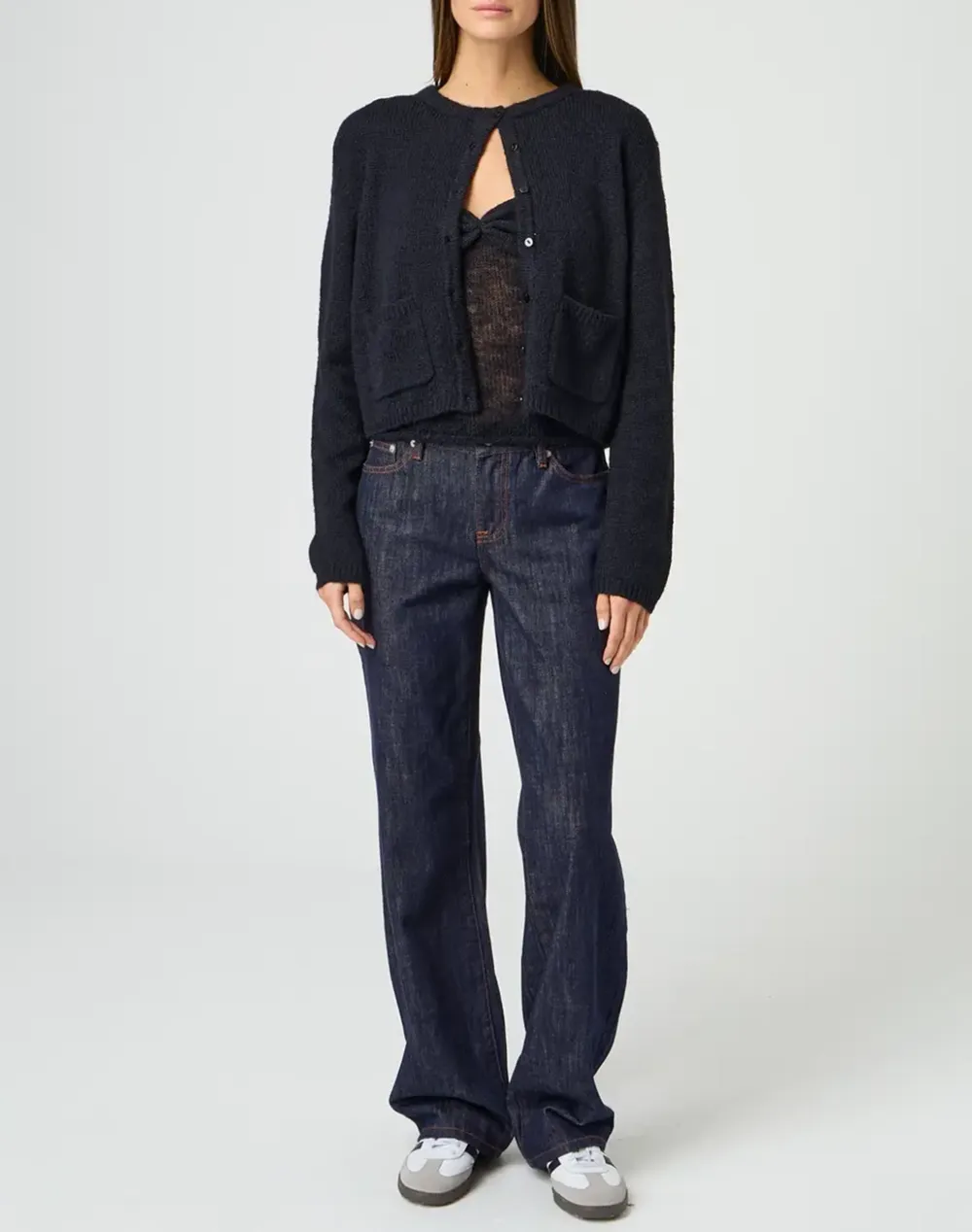 Daily Sheer Knit Top