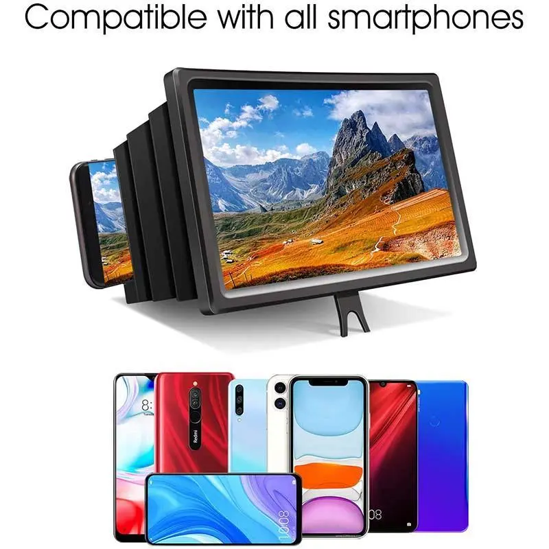 3D HD Phone Screen Amplifier