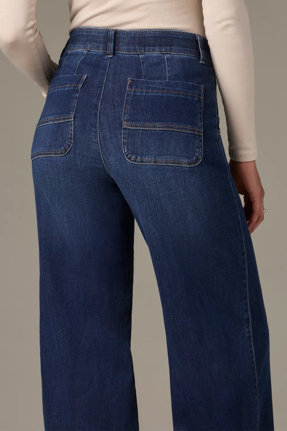 Petite Wide Leg Jeans