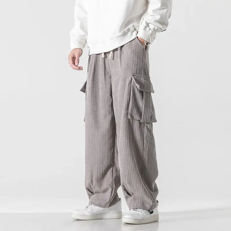 Men's Relaxed Corduroy Cargo Pants