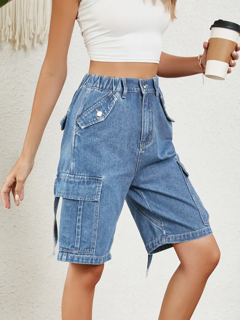 Relaxed Clean Pocket Detail Shorts