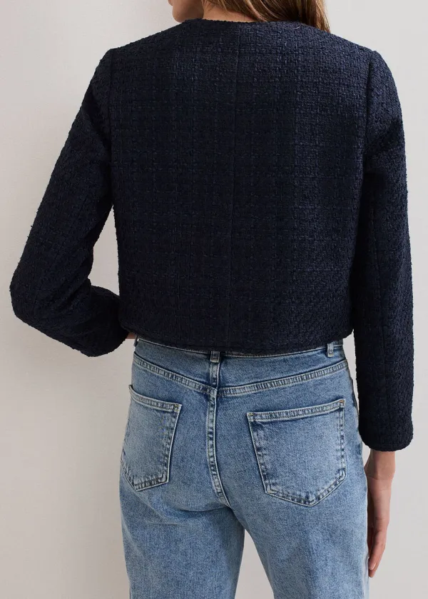 Black Fashionable Versatile Short Jacket