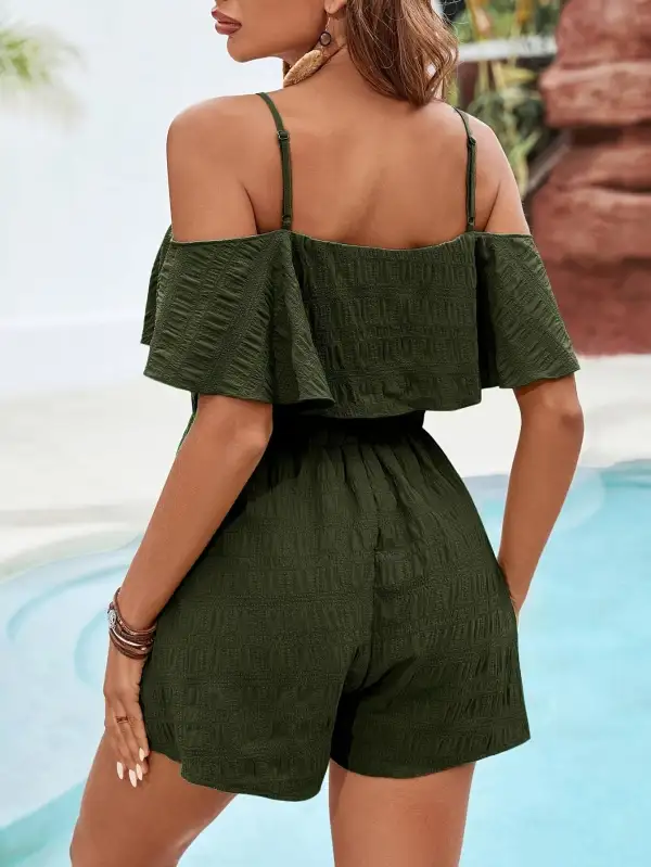 Comfort Chic Loose Wide-Leg Cotton Jumpsuit