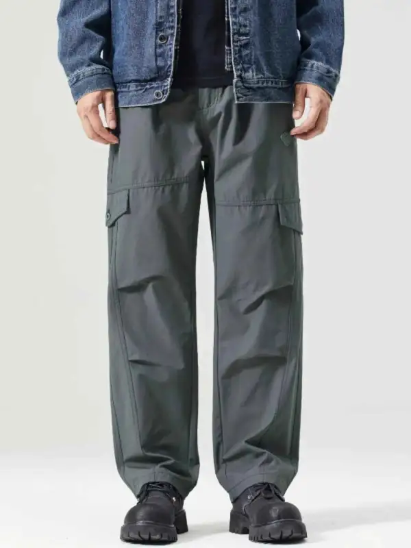 Modern Wide Leg Cargo Pants
