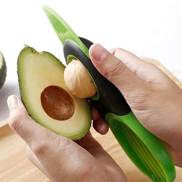 Three-In-One Avocado Knife Multi-Purpose Avocado Slicer