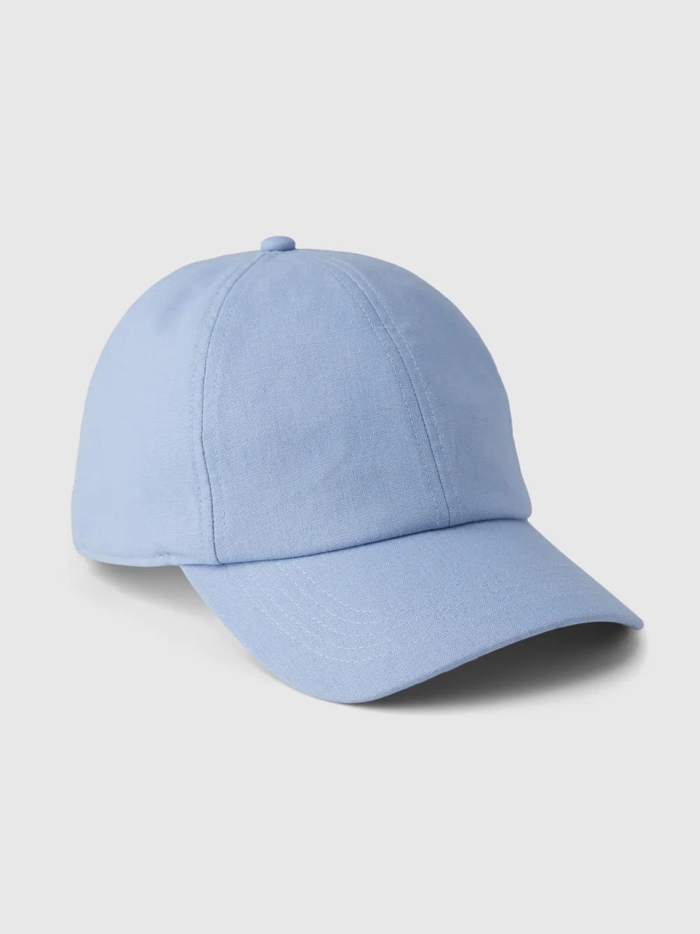 Light Blue Cotton Baseball Cap