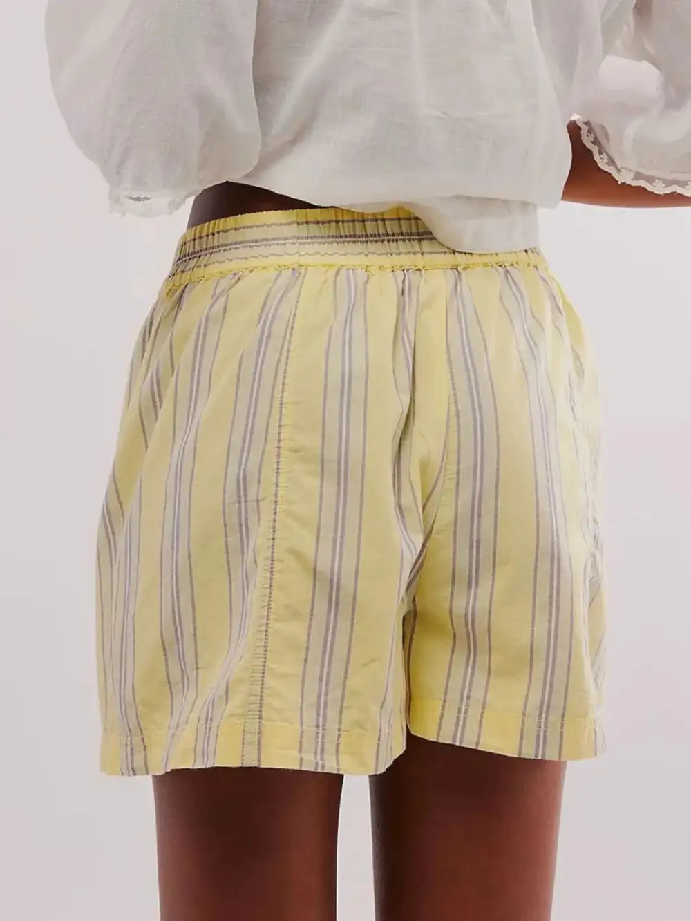 Easygoing Elastic Waist Shorts