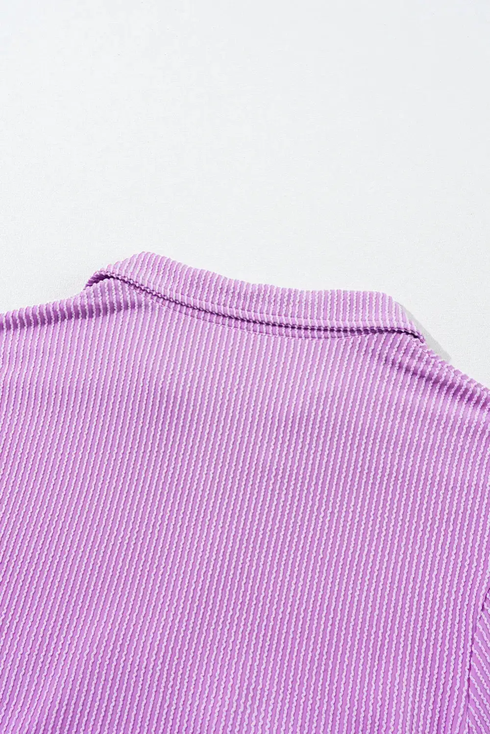 V-Neck Turn-down Collar Blouse