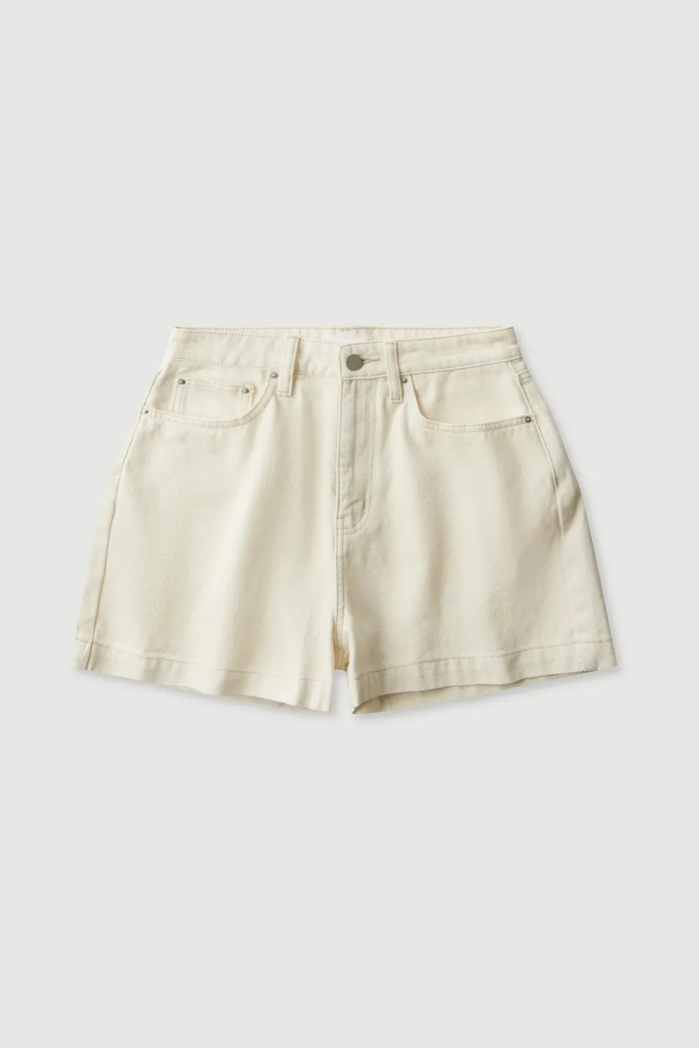 High Waisted Denim Shorts