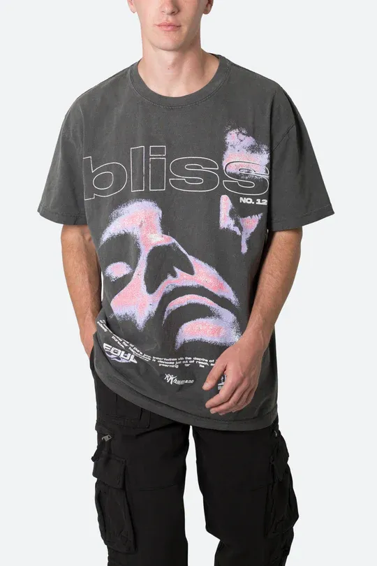 GRAY RETRO STYLE T-SHIRT