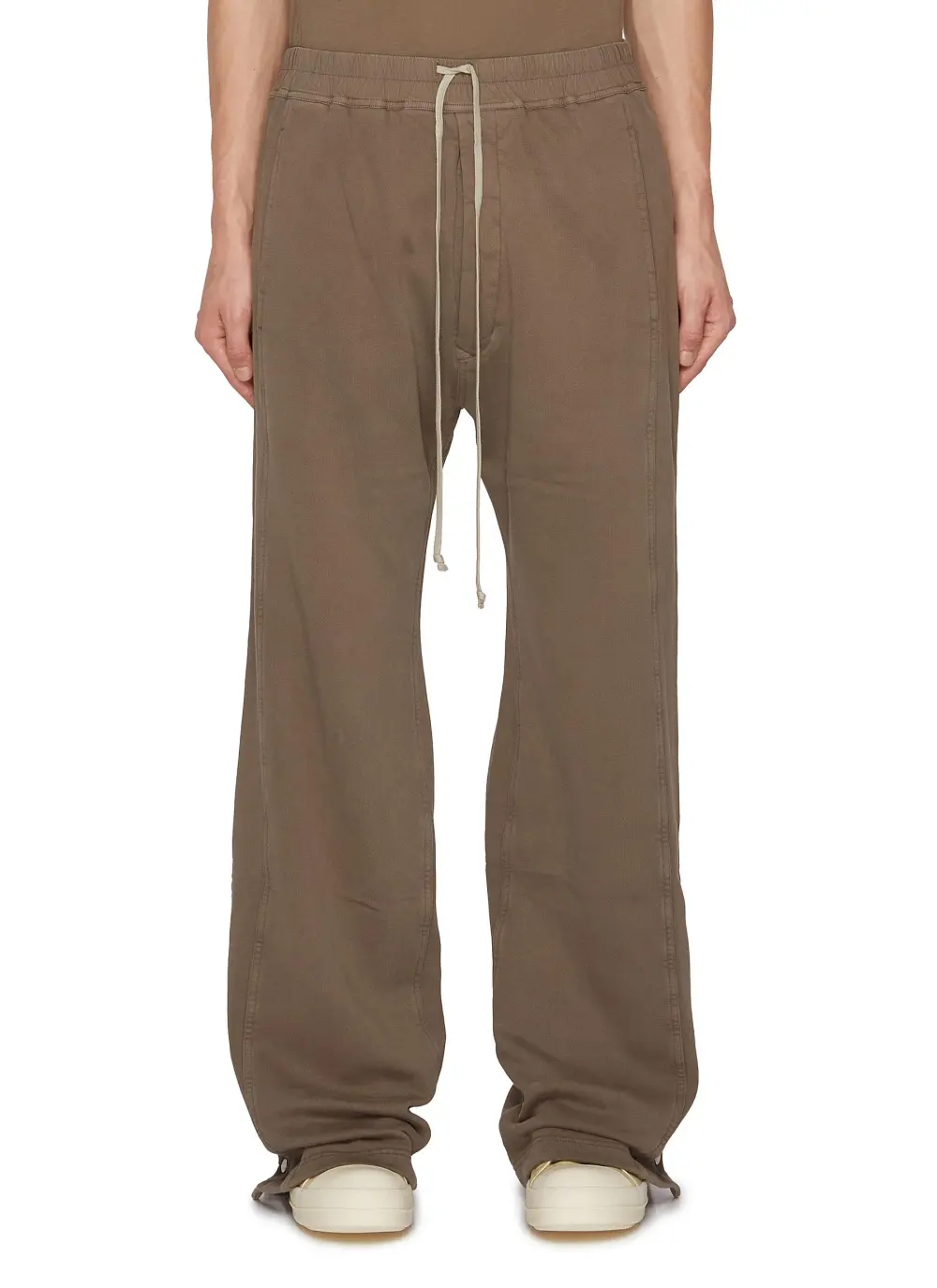 Soft Straight Comfortable Brown Pants