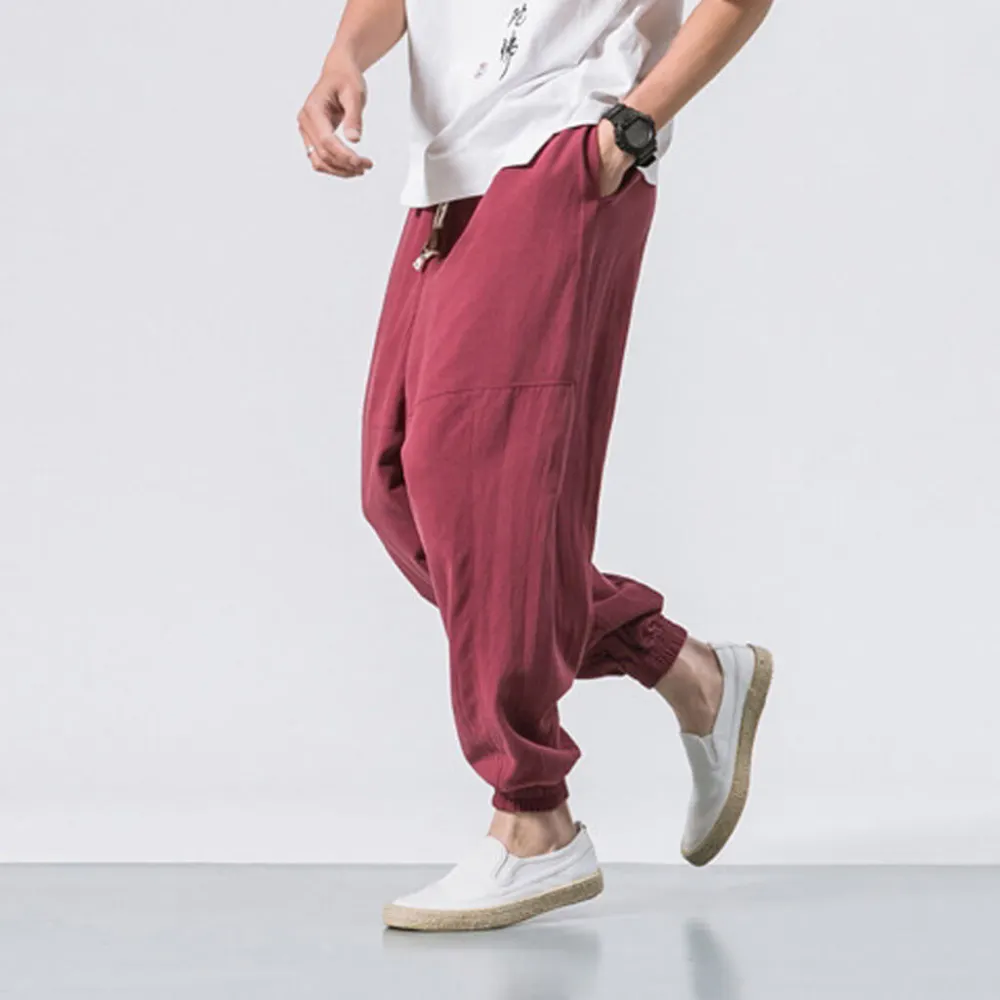 Easy Move Harem Pants