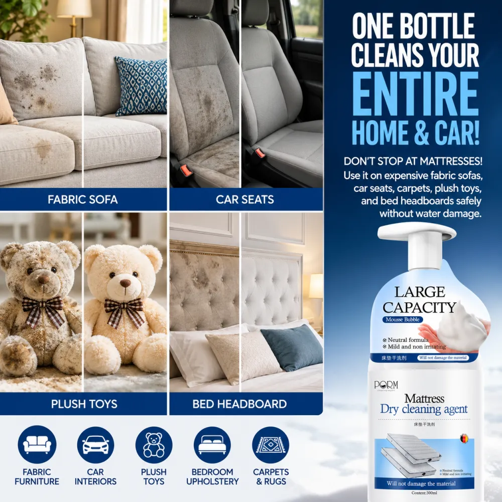 Stain Removal & Restoration | Mattress Dry Cleaner