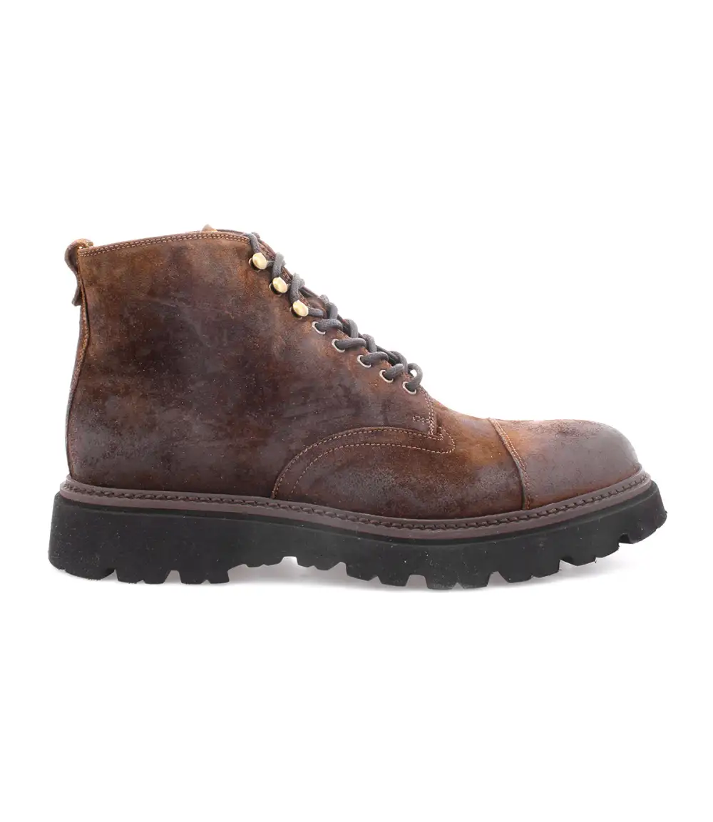 Suede Leather Rugged Heritage Ankle Boots