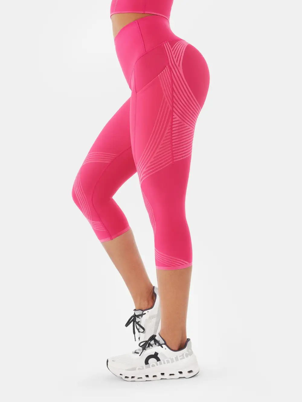 Body Sculpt Side Pocket Capri Leggings