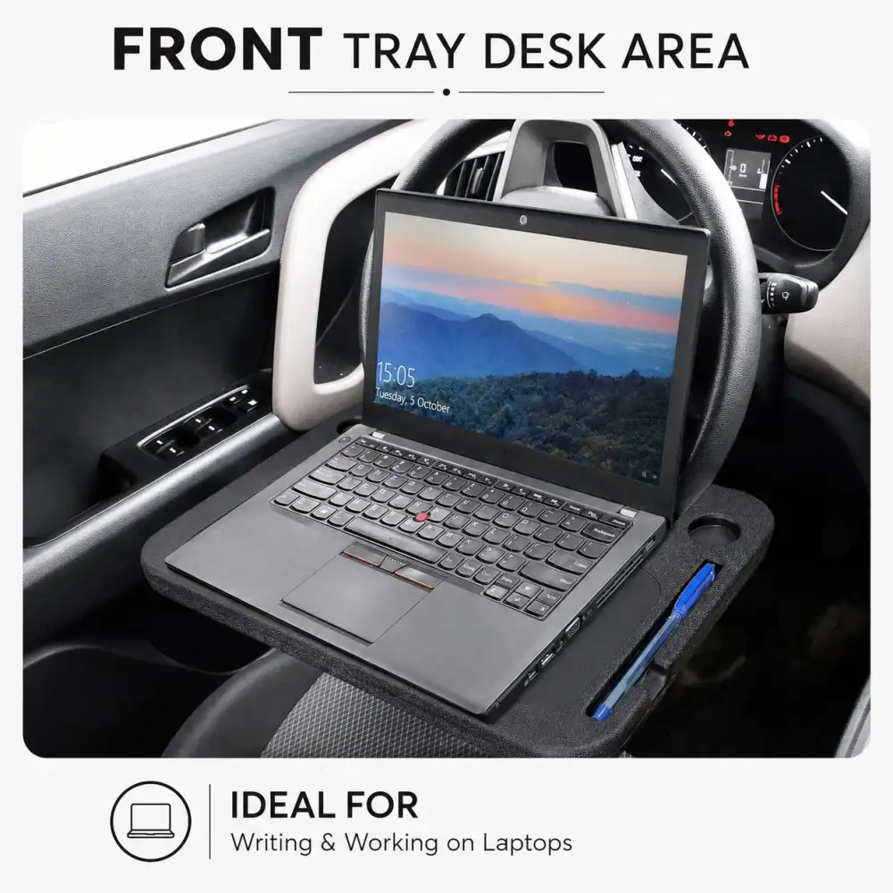 Car Steering Wheel Tray for Work and Dining