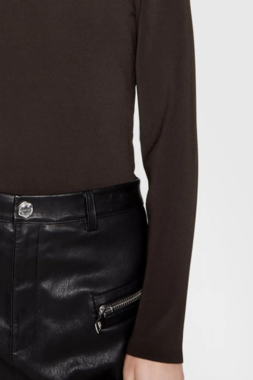Crew Neck Tights