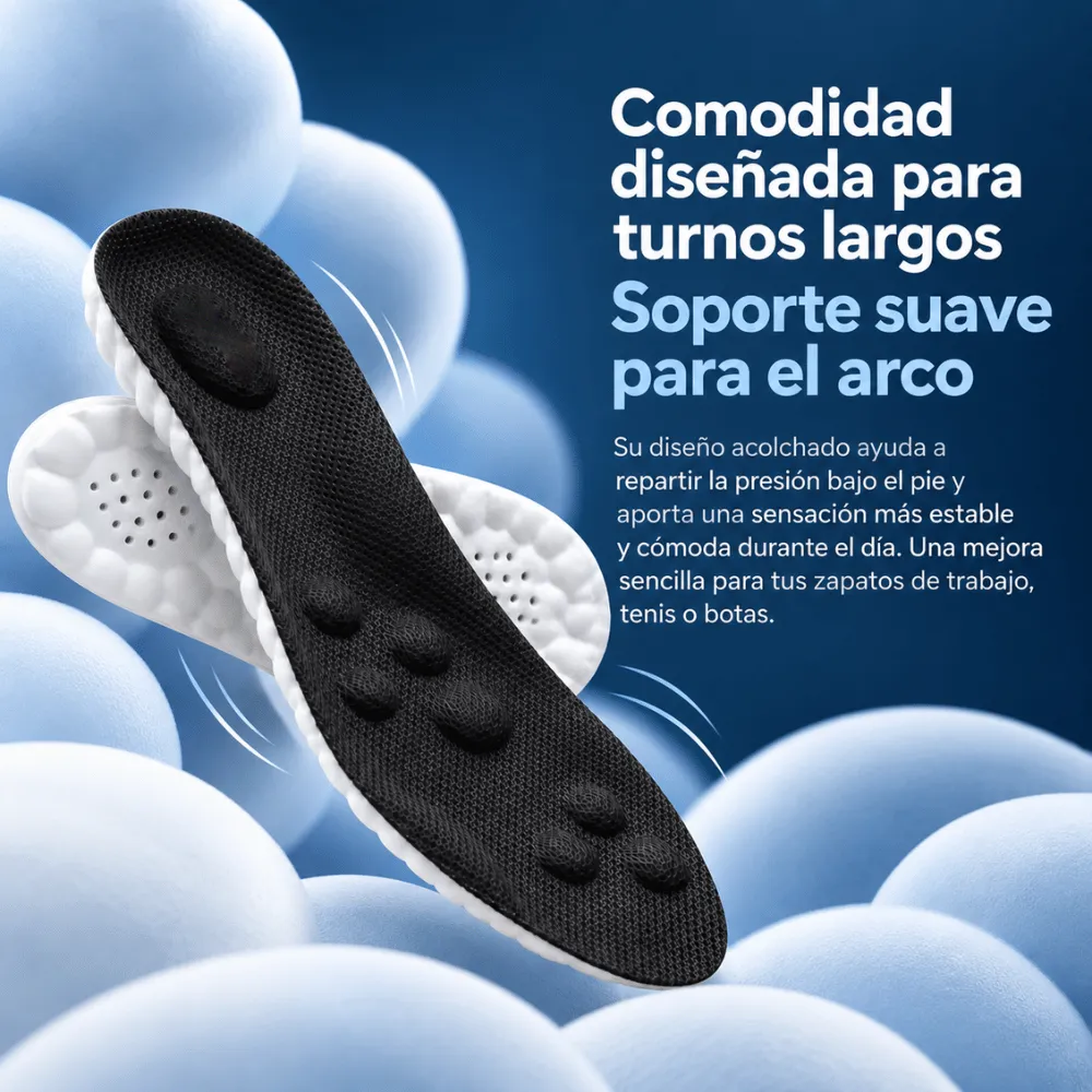 High elasticity shock absorption, sweat absorption, odor prevention, plus size men's and women's sports insoles