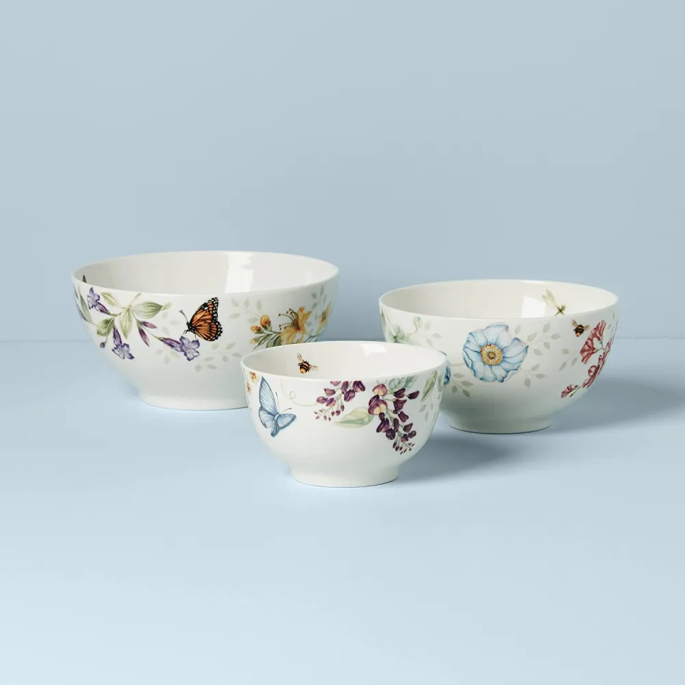 Lenox 865075 Butterfly Meadow 28-Piece Dinnerware Set