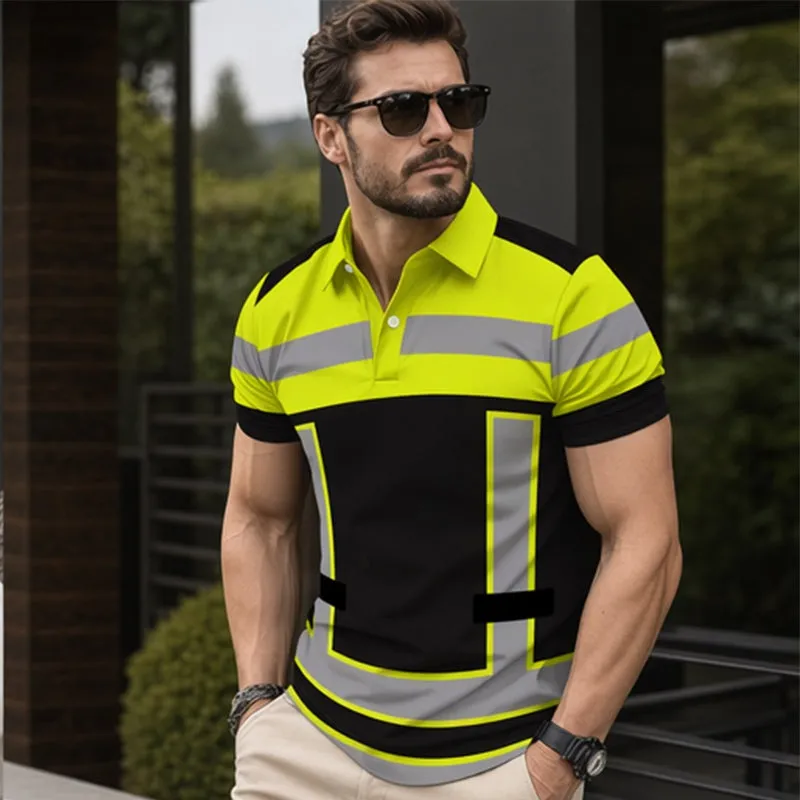 Men's Printed Polo