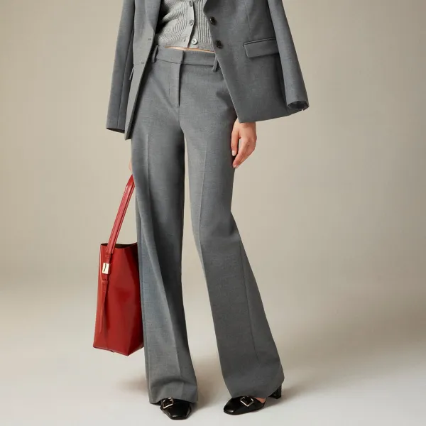 Wide-Leg Trouser in Four-Season