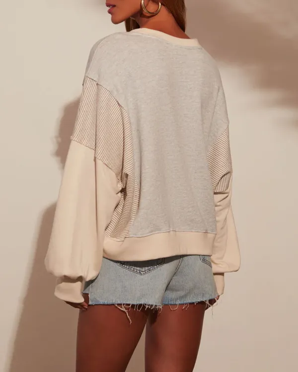 Colorblock Sweatshirt