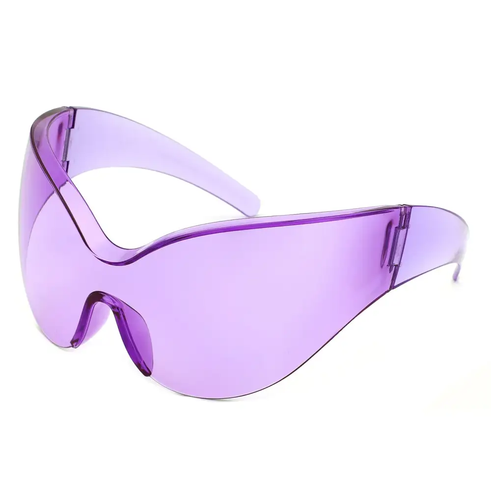 Round Shield Frame Sunglasses
