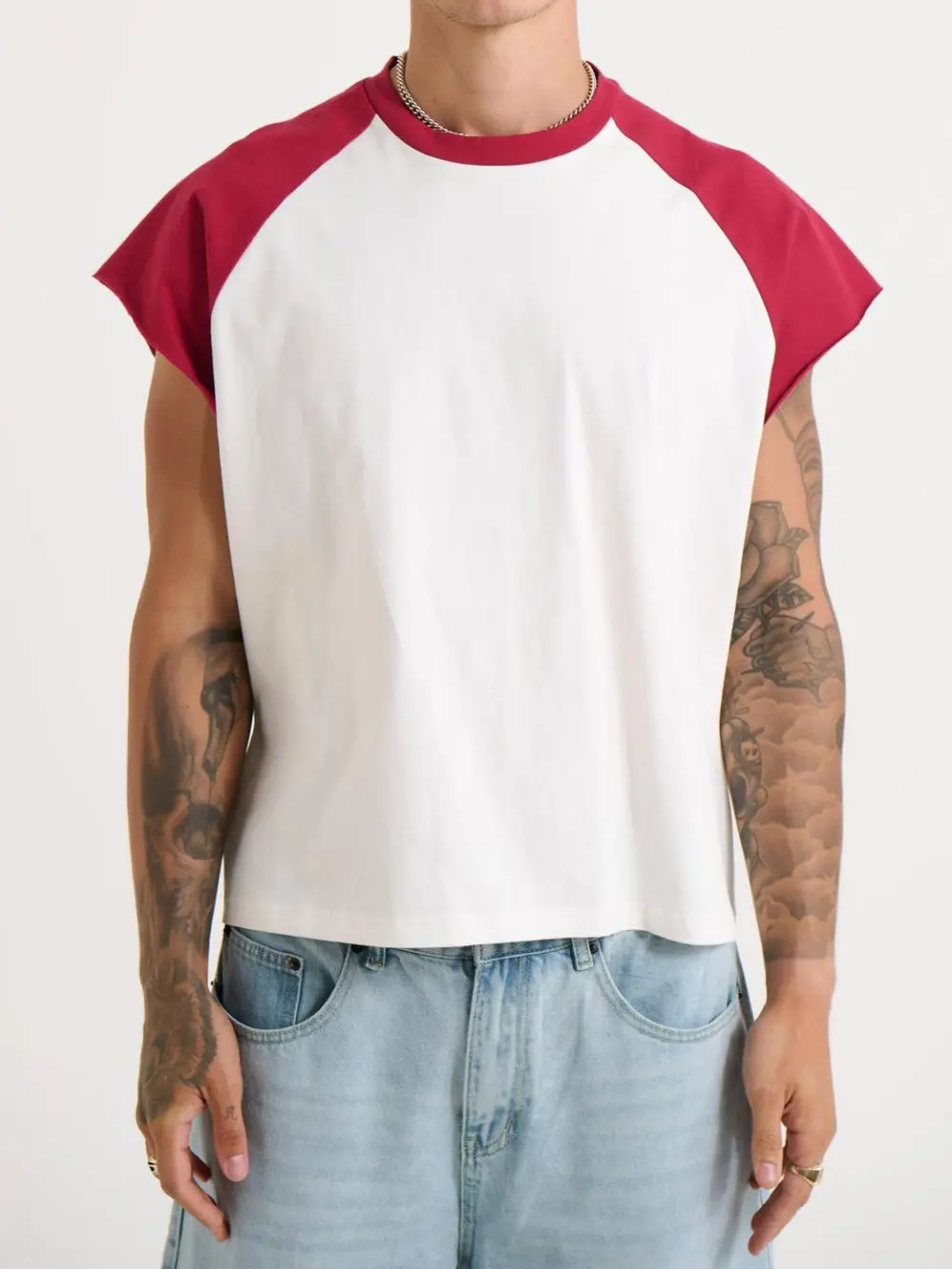 Comfortable And Soft Versatile Crimson Vest