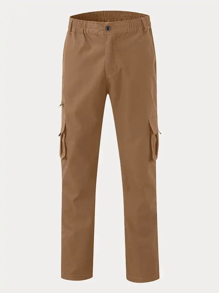 Structured Cargo Pocket Cargo Pants