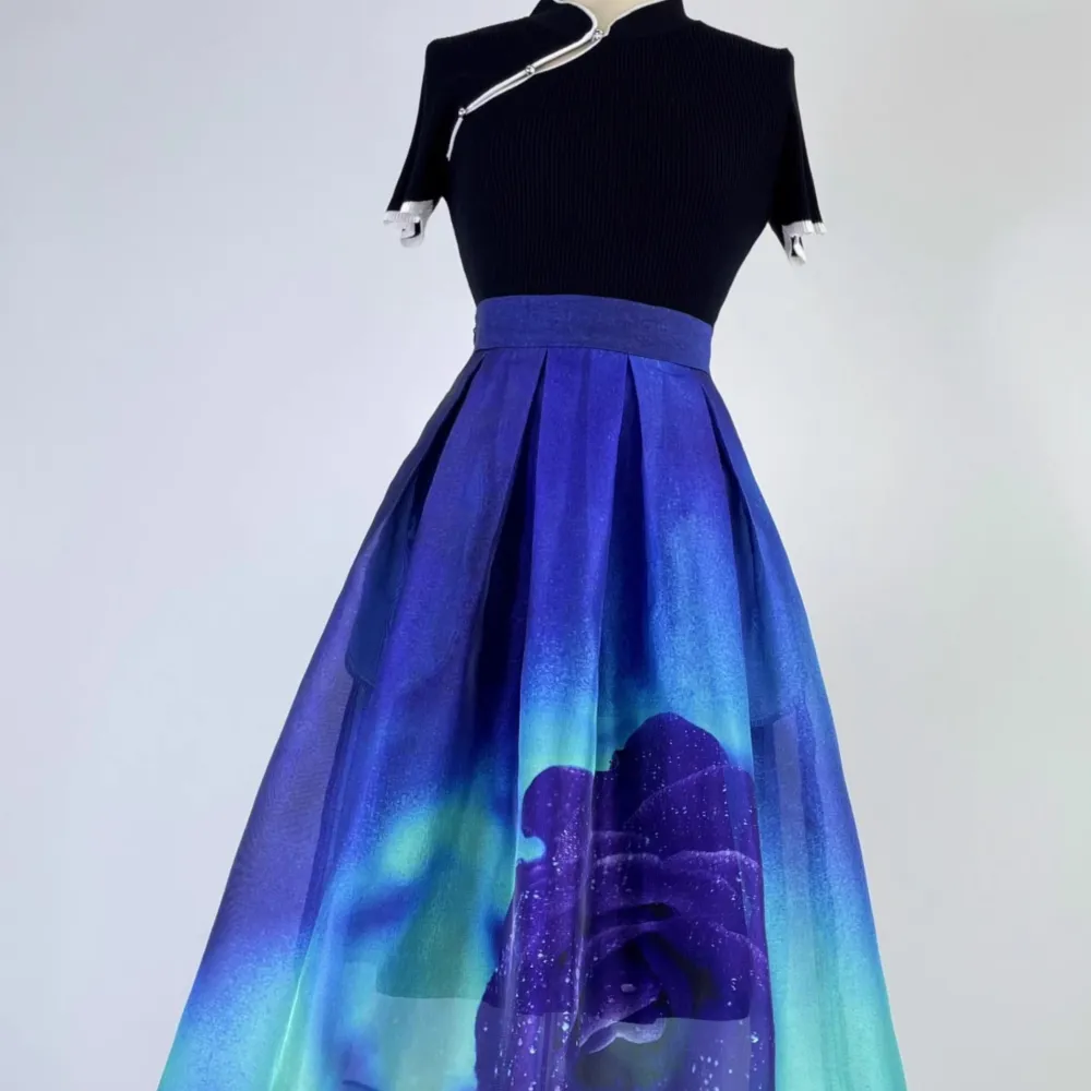 Polished Summer Everyday Casual Skirt