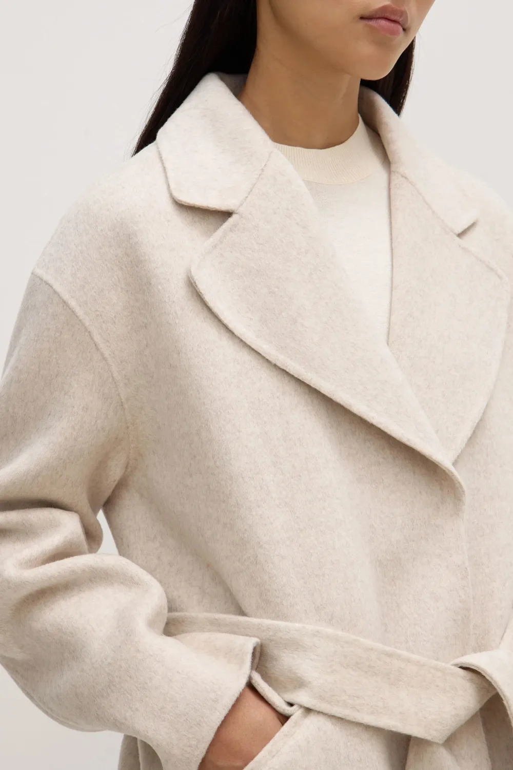 Pure Wool Loose Coat