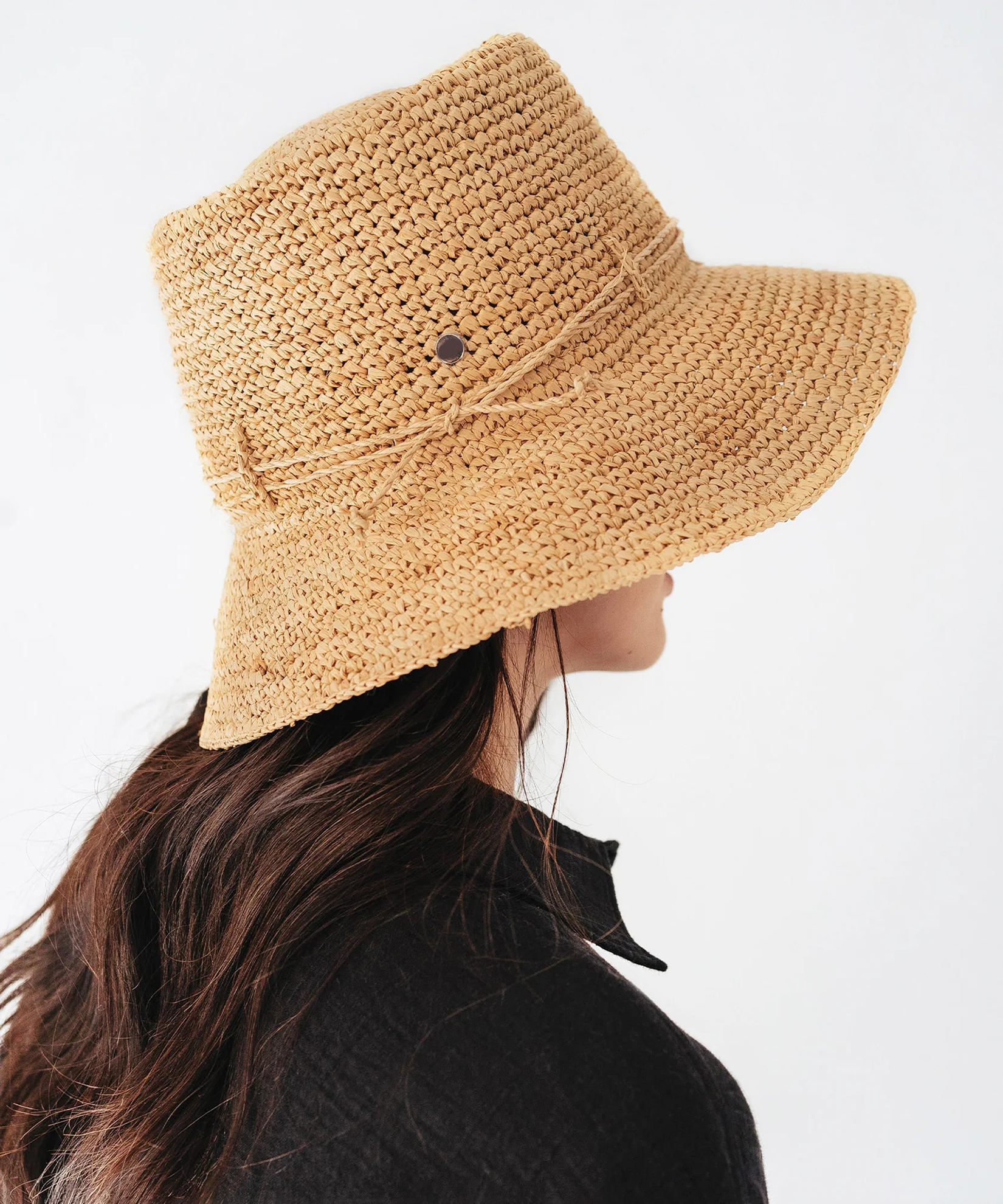 Casual Style Raffia Straw Hat