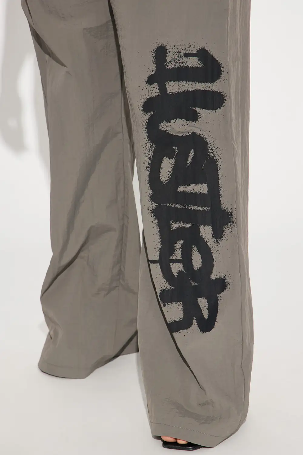 Time To Hustle Windbreaker Pant Set - Grey