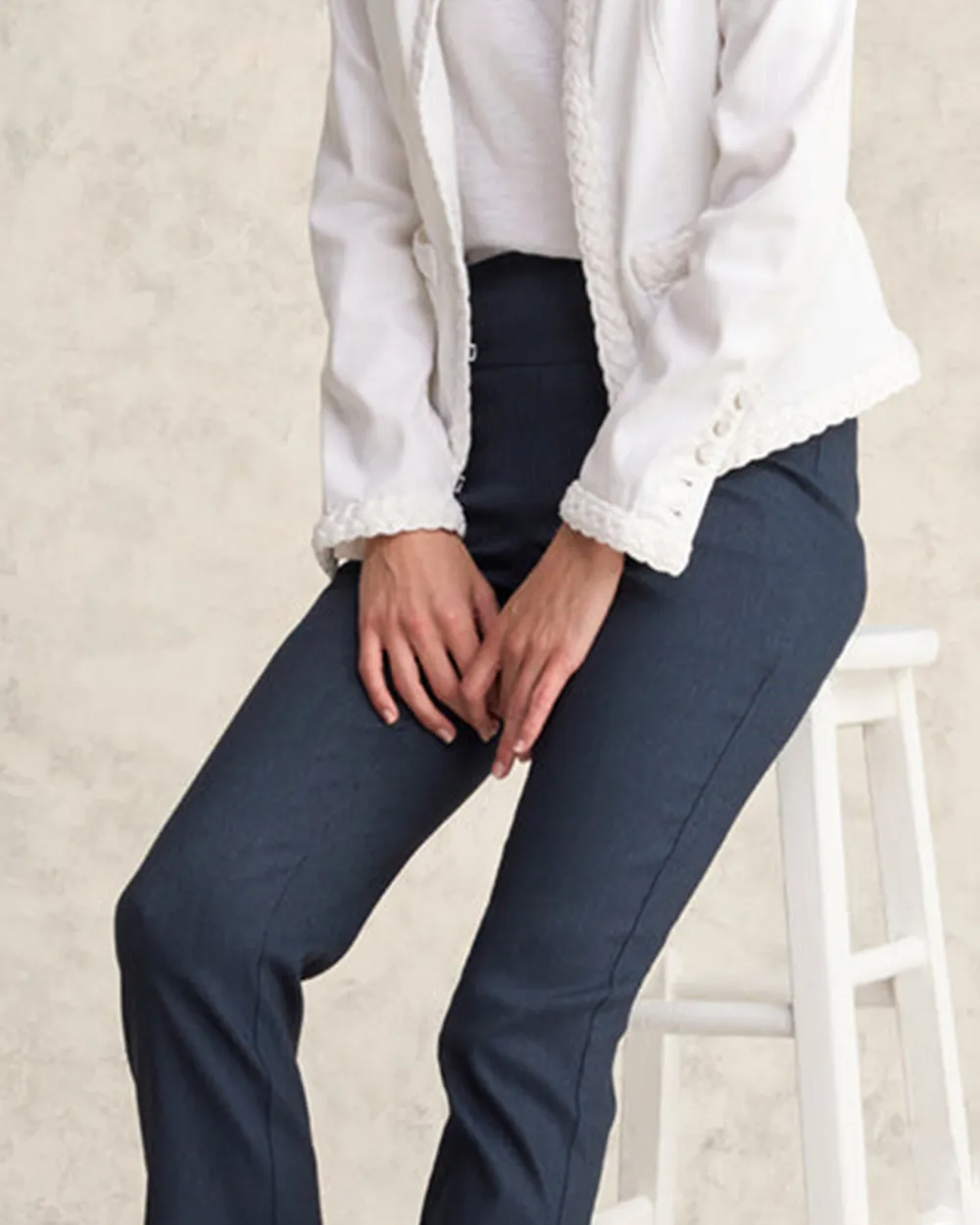 Curved Hem Pant