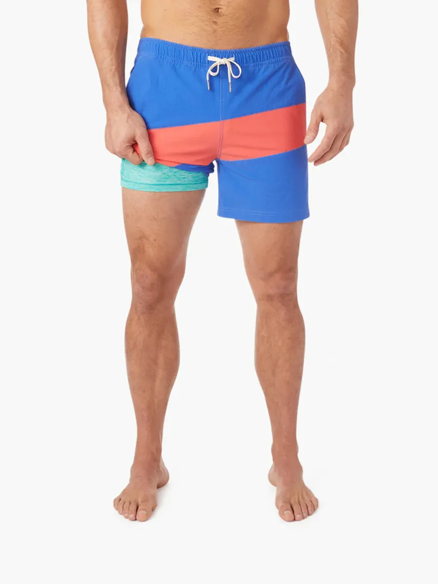 Men's Color Block Beach Shorts