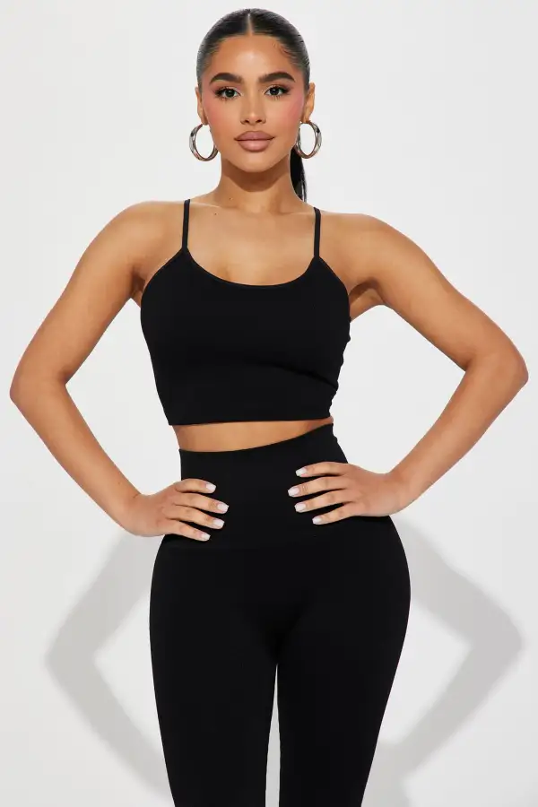 Melrose Lounge Legging Set - Black