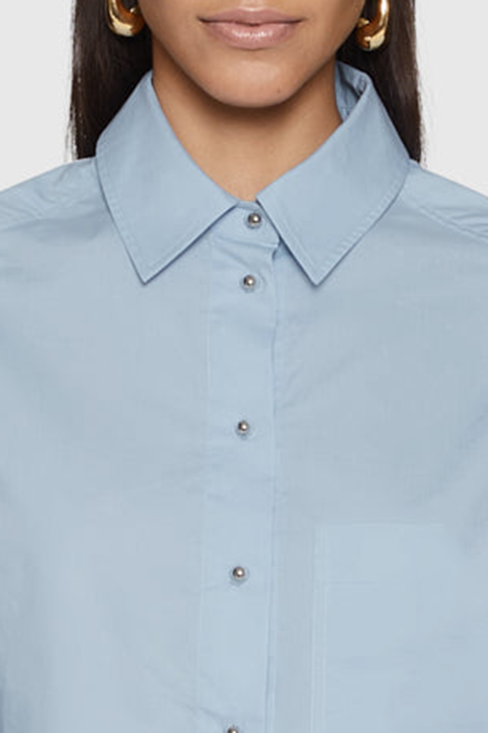 Stylish Women'S Commuter Seven-Point Shirt