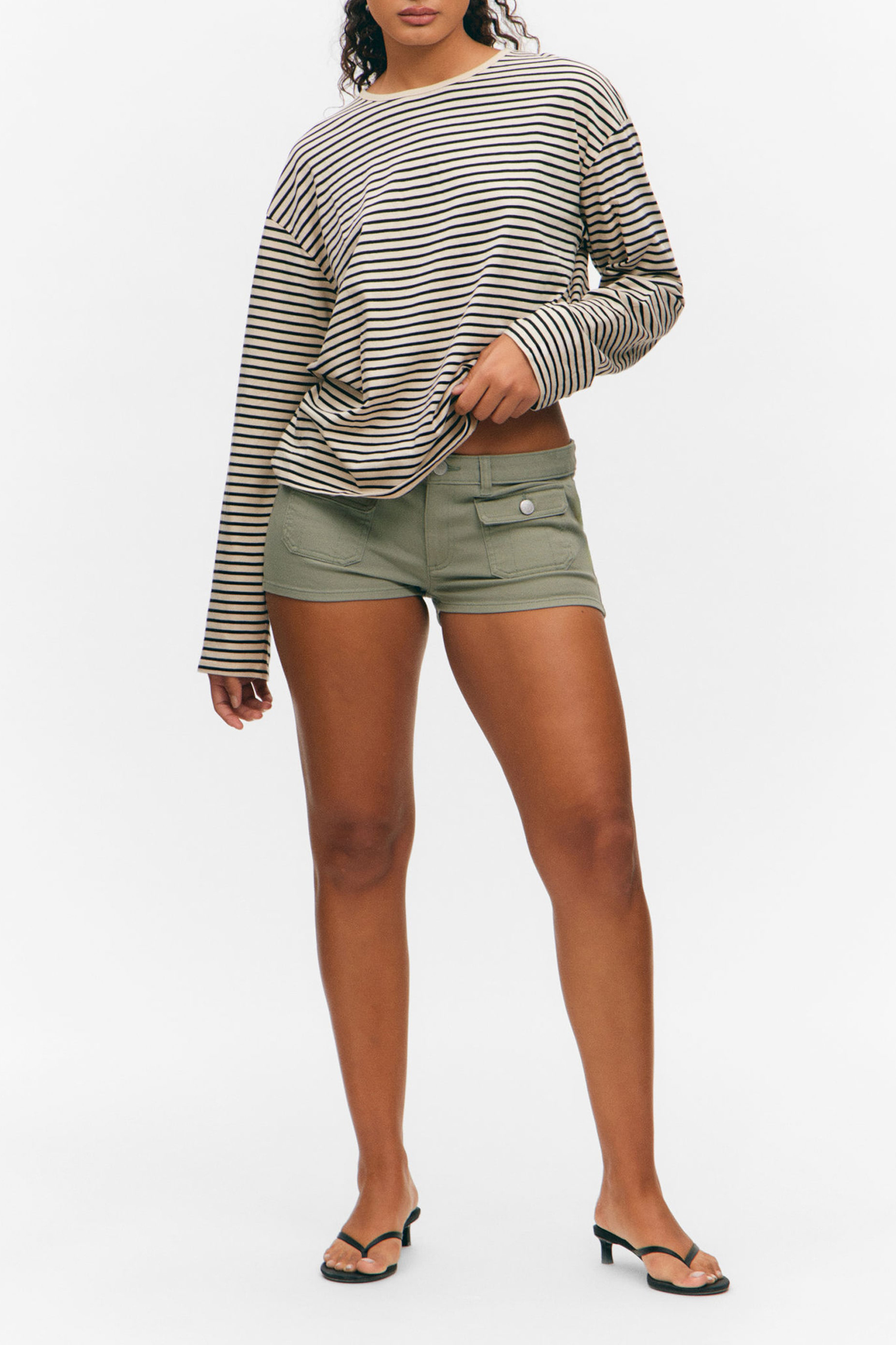 Striped Long Sleeve T-Shirt