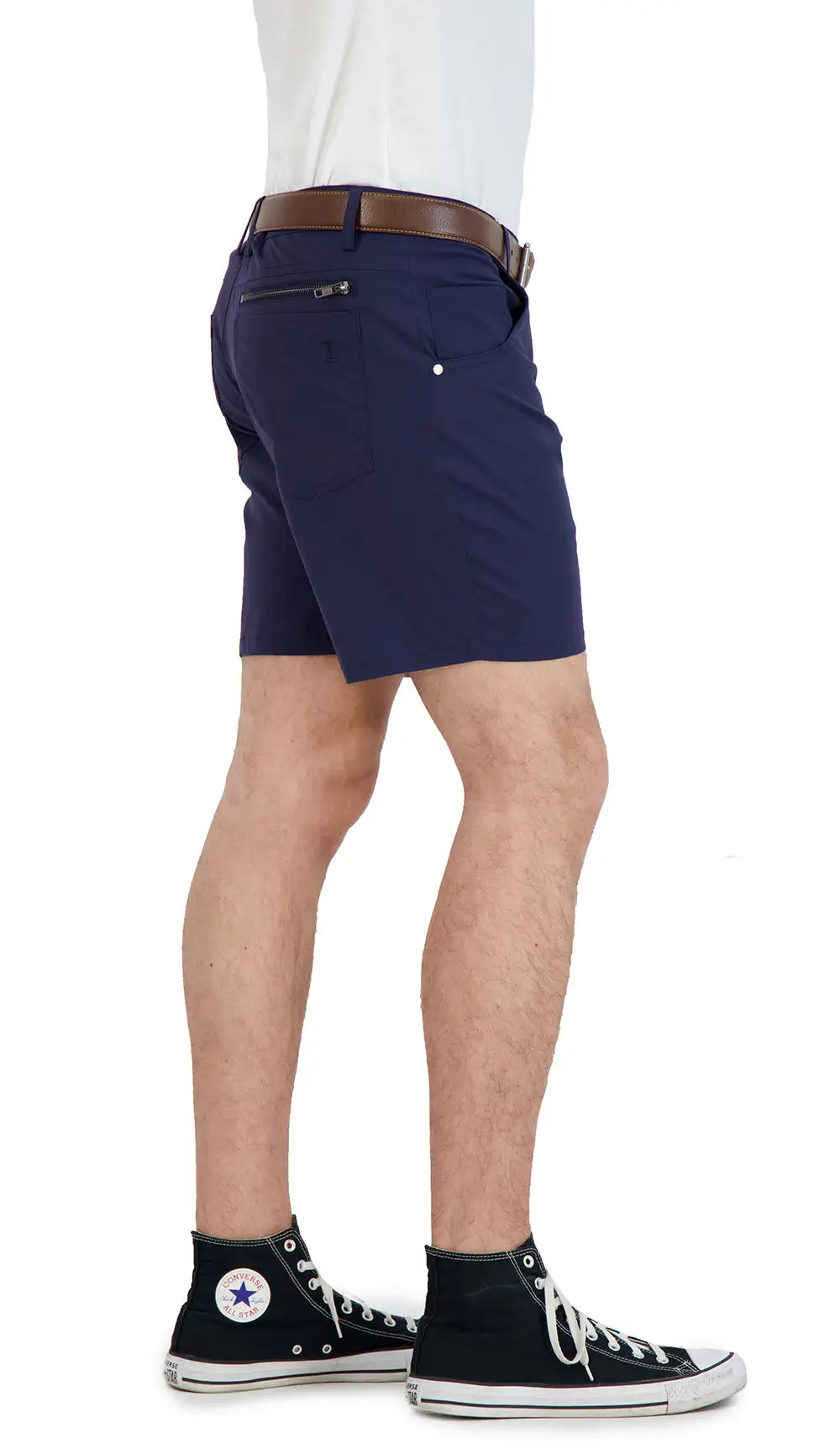 Laid Back Stretch Denim Shorts