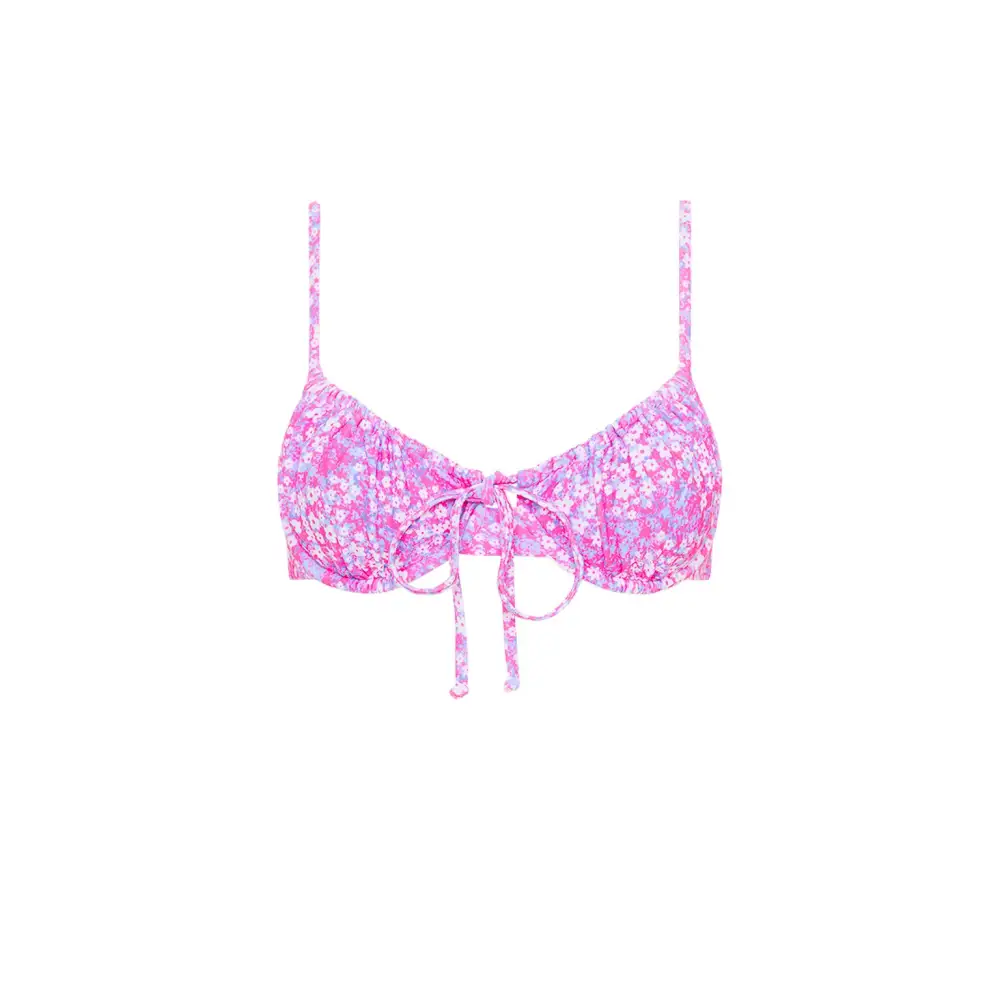 Tie Front Bikini Top