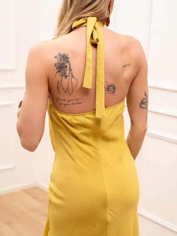 Mini Maxi Halter Dress
