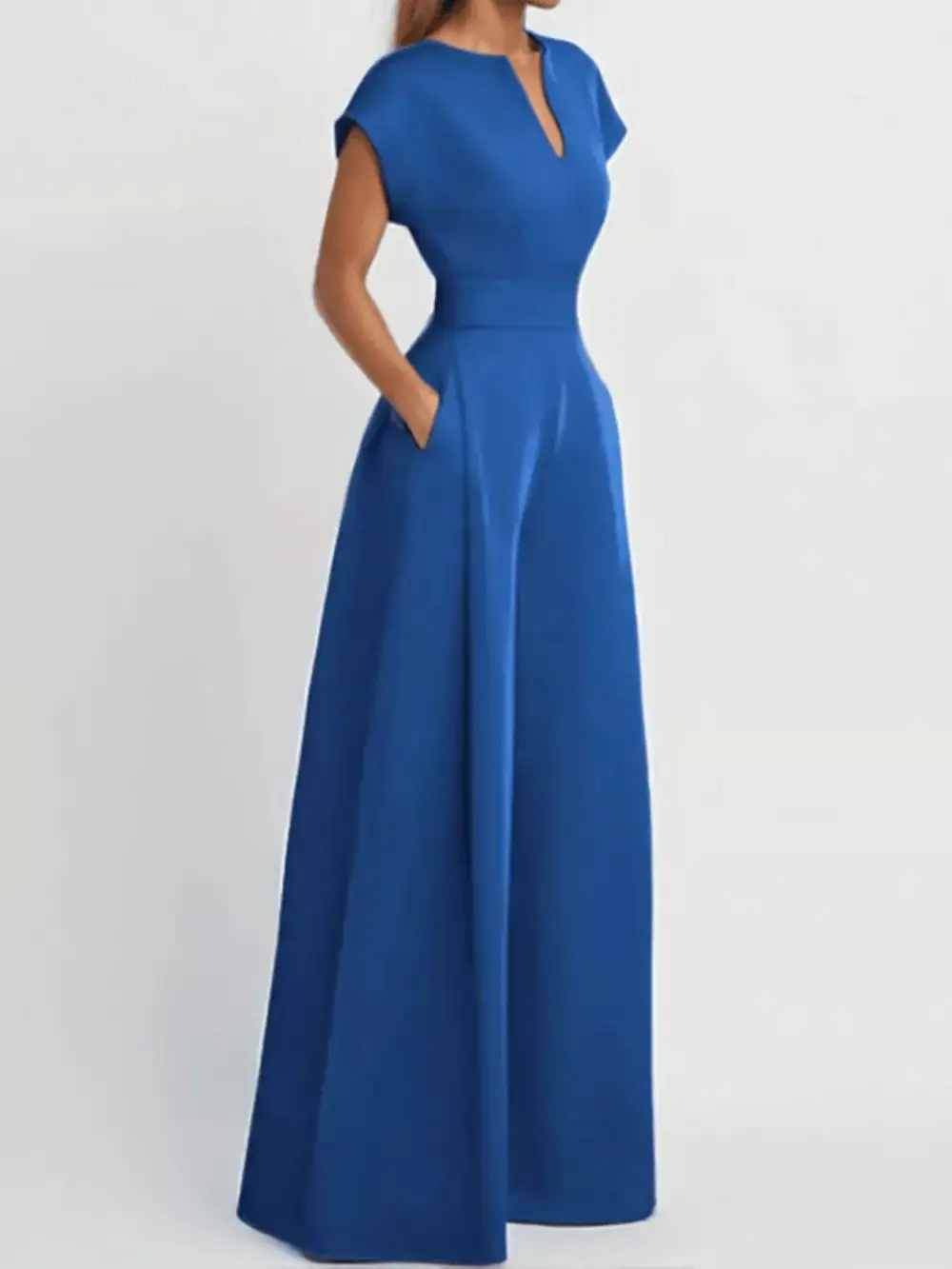 Wide Leg Full Jumpsuit