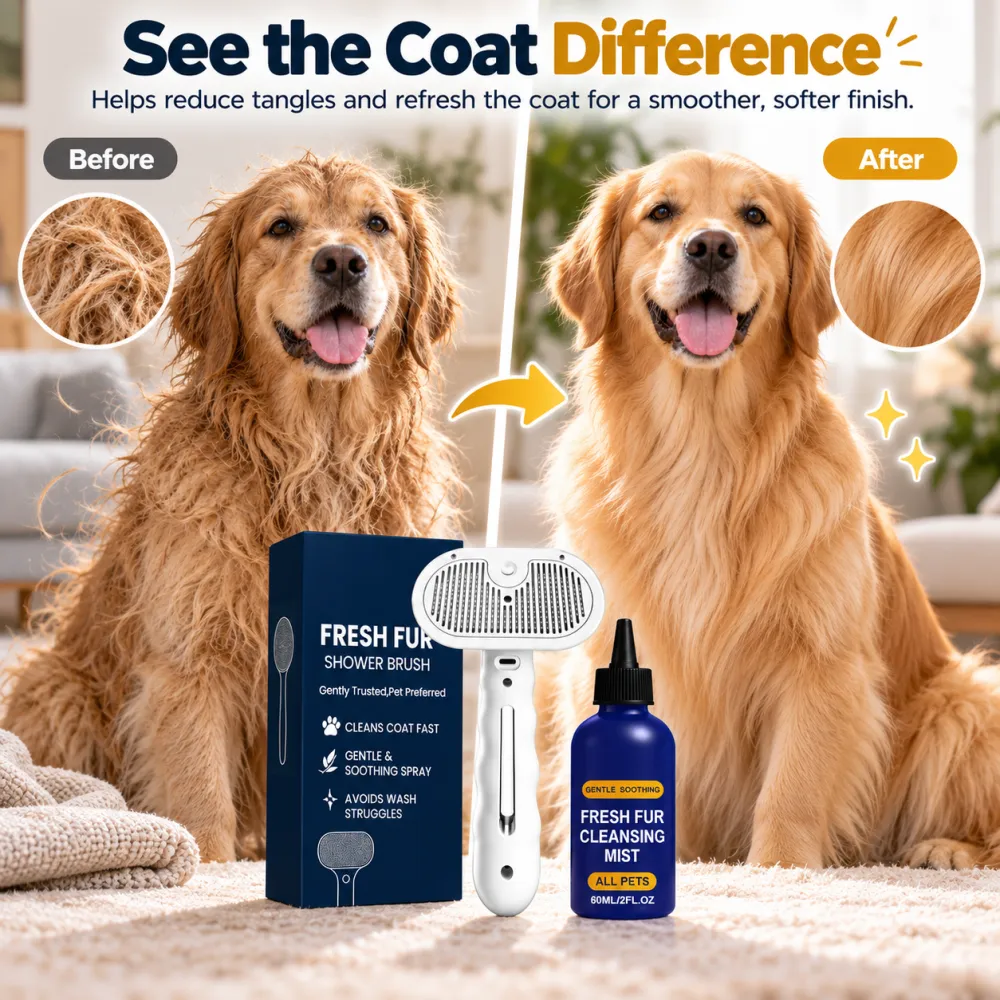 Pet Hair Cleaning Spray Set