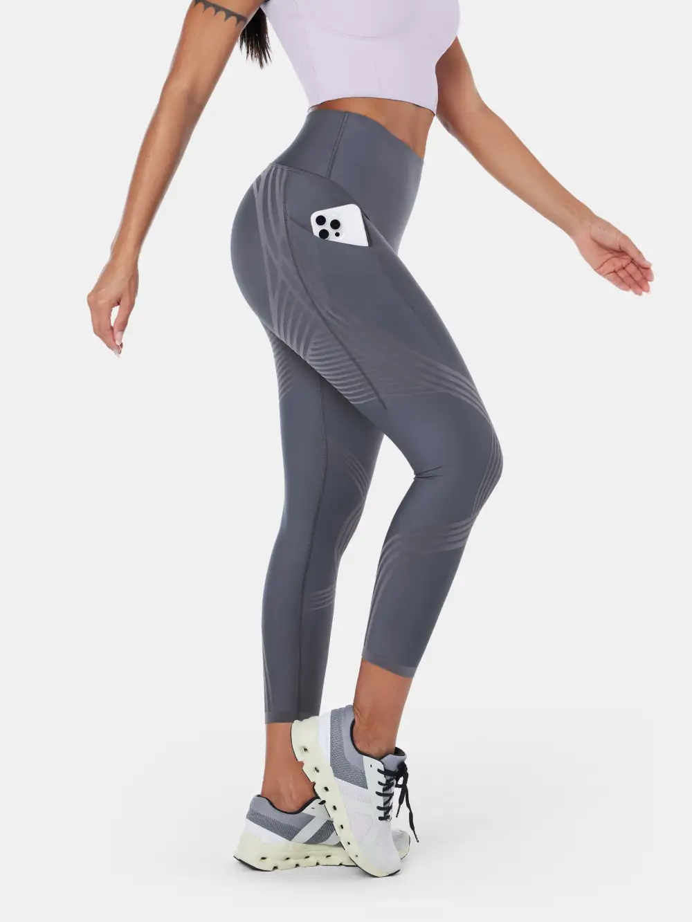 Body Sculpt Side Pocket 7/8 Leggings