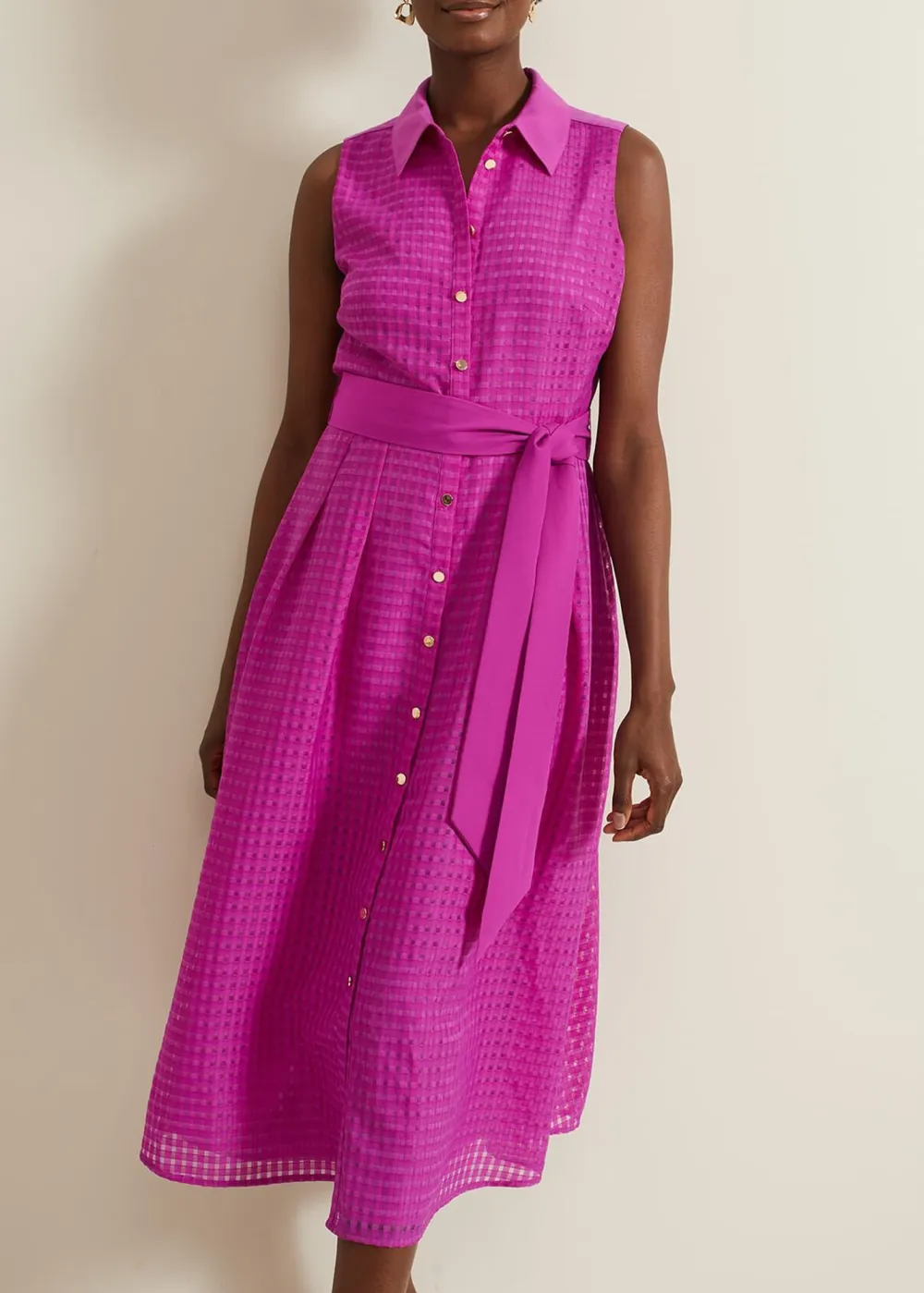 Solid Color Versatile Modern Textured Dress