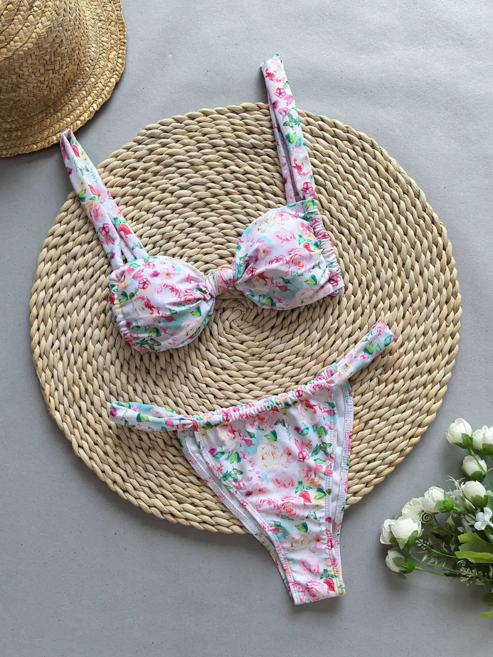 Resort Print Bikini Set