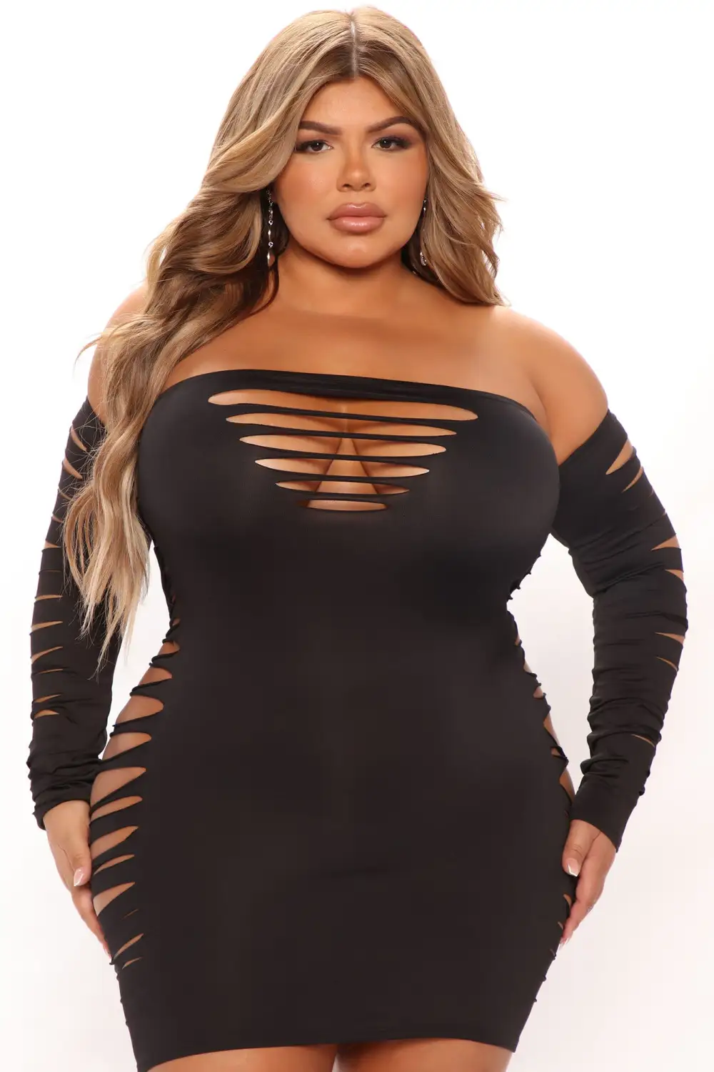It's A Look Mini Dress - Black