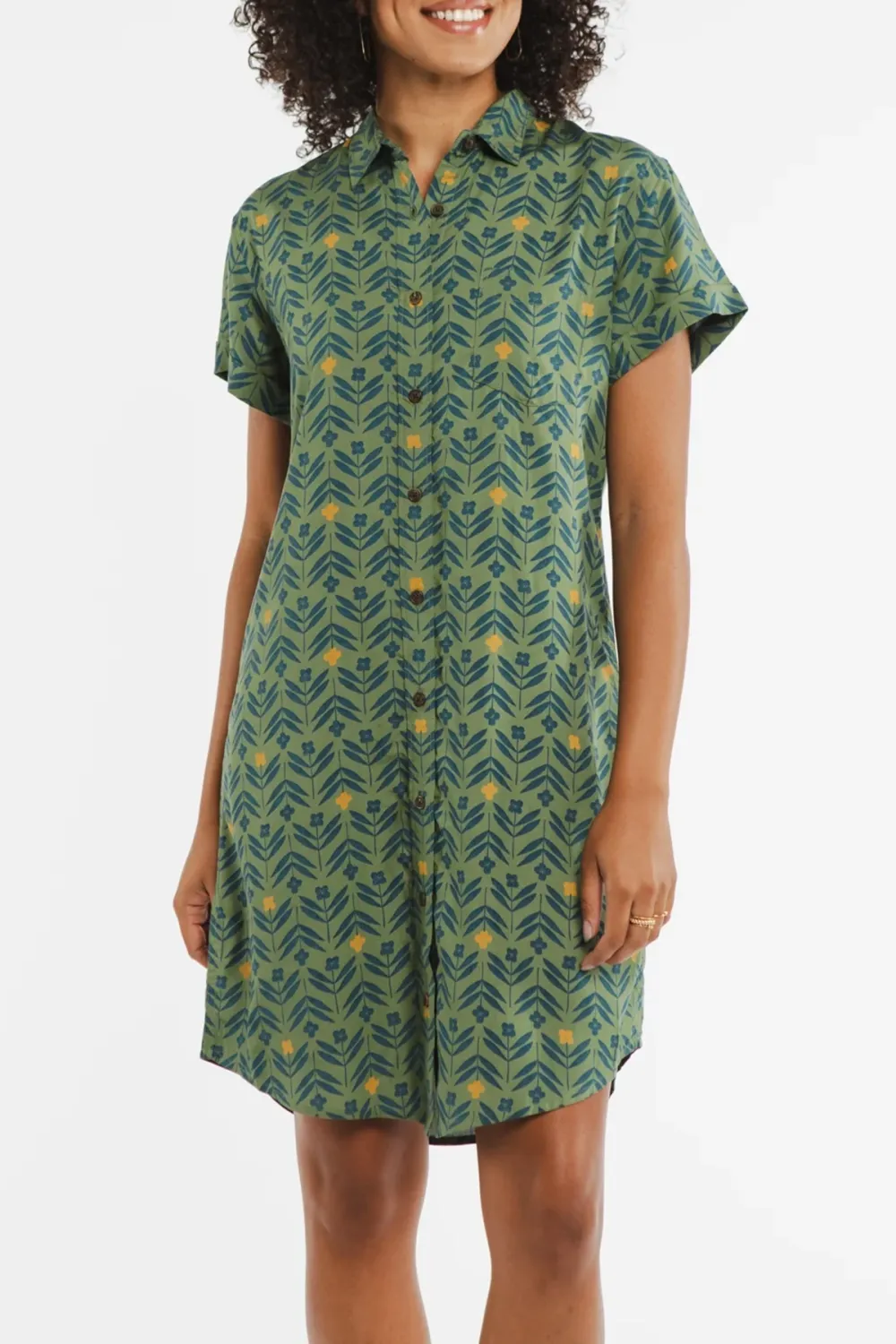 The Loren Shirt Dress